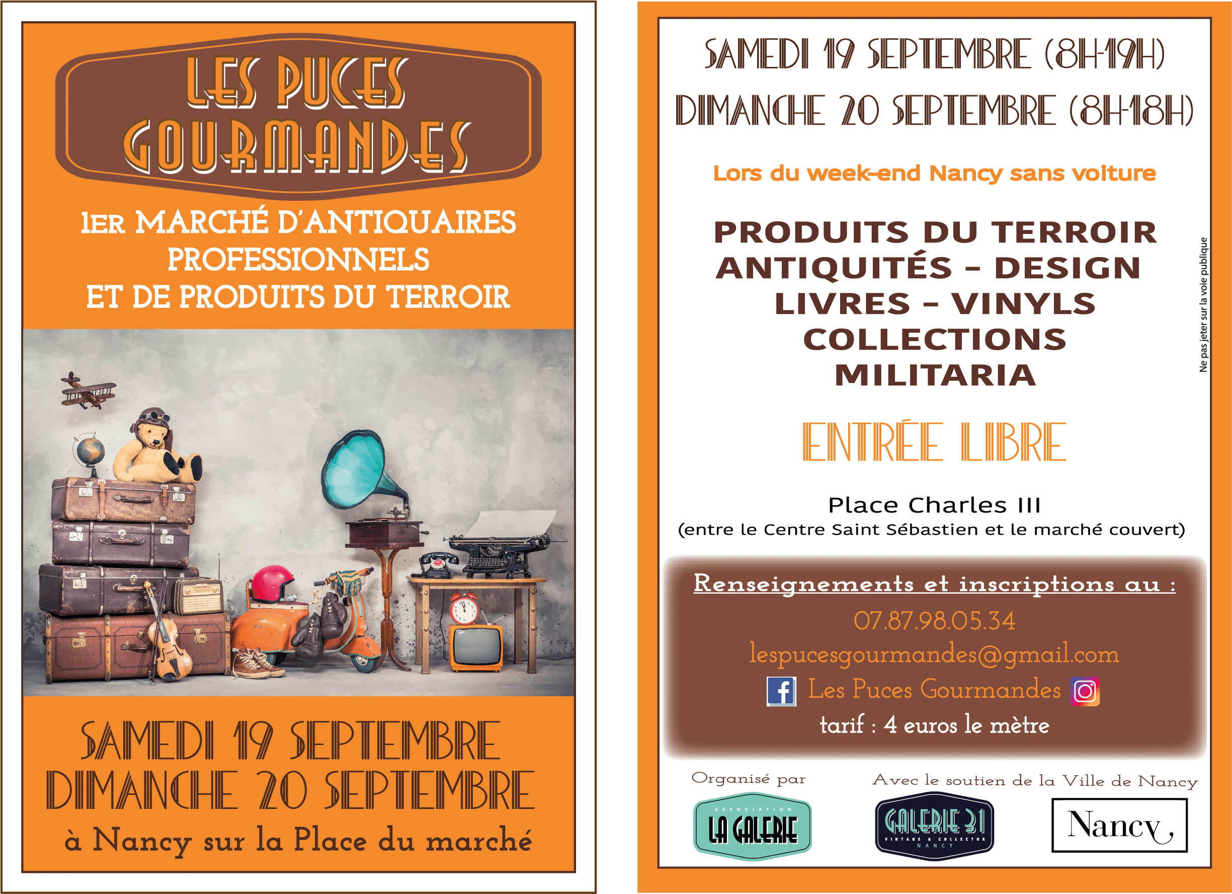 Flyer recto/verso 10x15