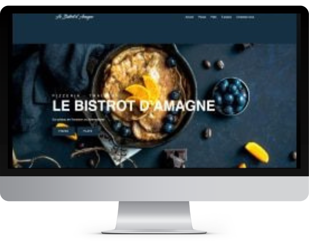 site internet site vitrine conçu par DeA@Web De A à Web amélie Dupéron