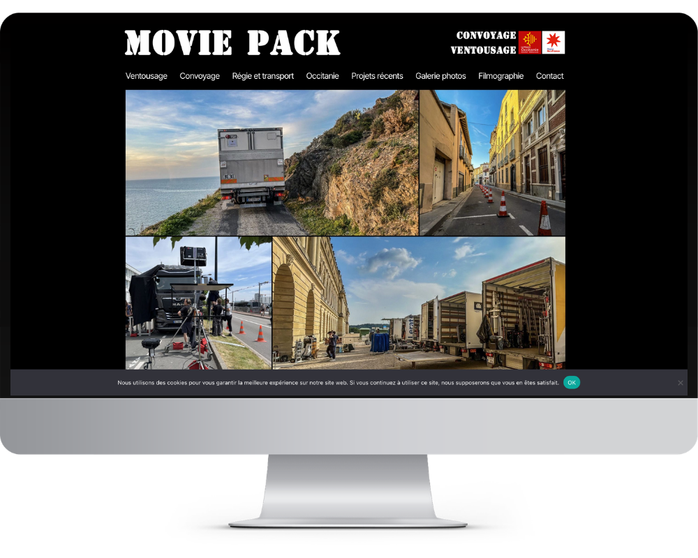 site internet site vitrine conçu par DeA@Web De A à Web amélie Dupéron